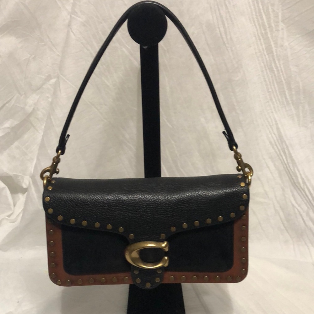 Coach Tabby Leather and Suede Bag “79338”